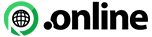 Logotipo domínio .online