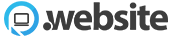Logotipo domínio .website