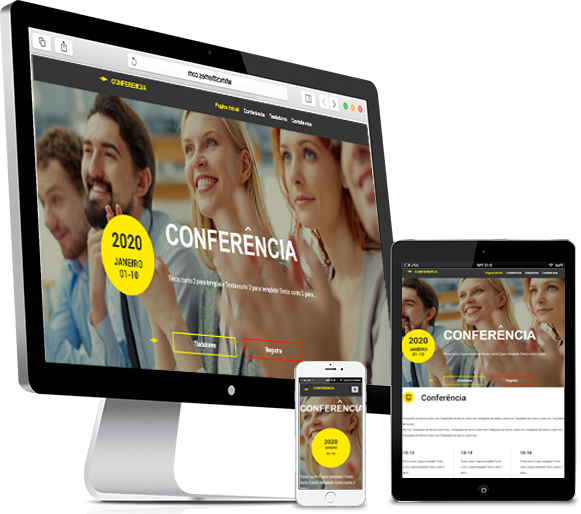 Site Responsivo - Construtor de Sites